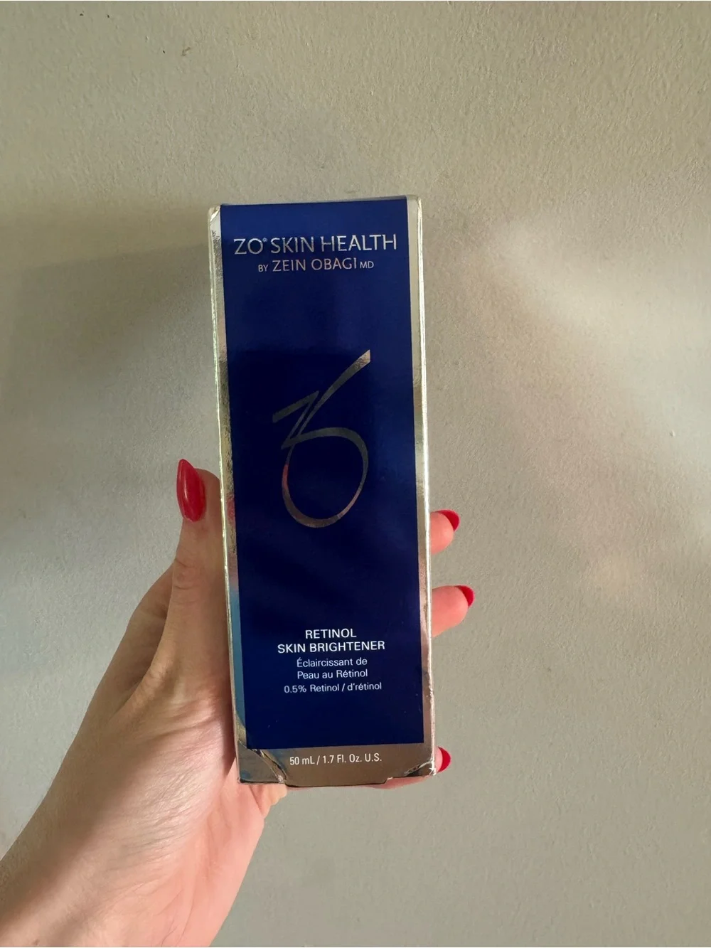 ZO Skin Health Retinol Skin Brightener - Navy Packaging
